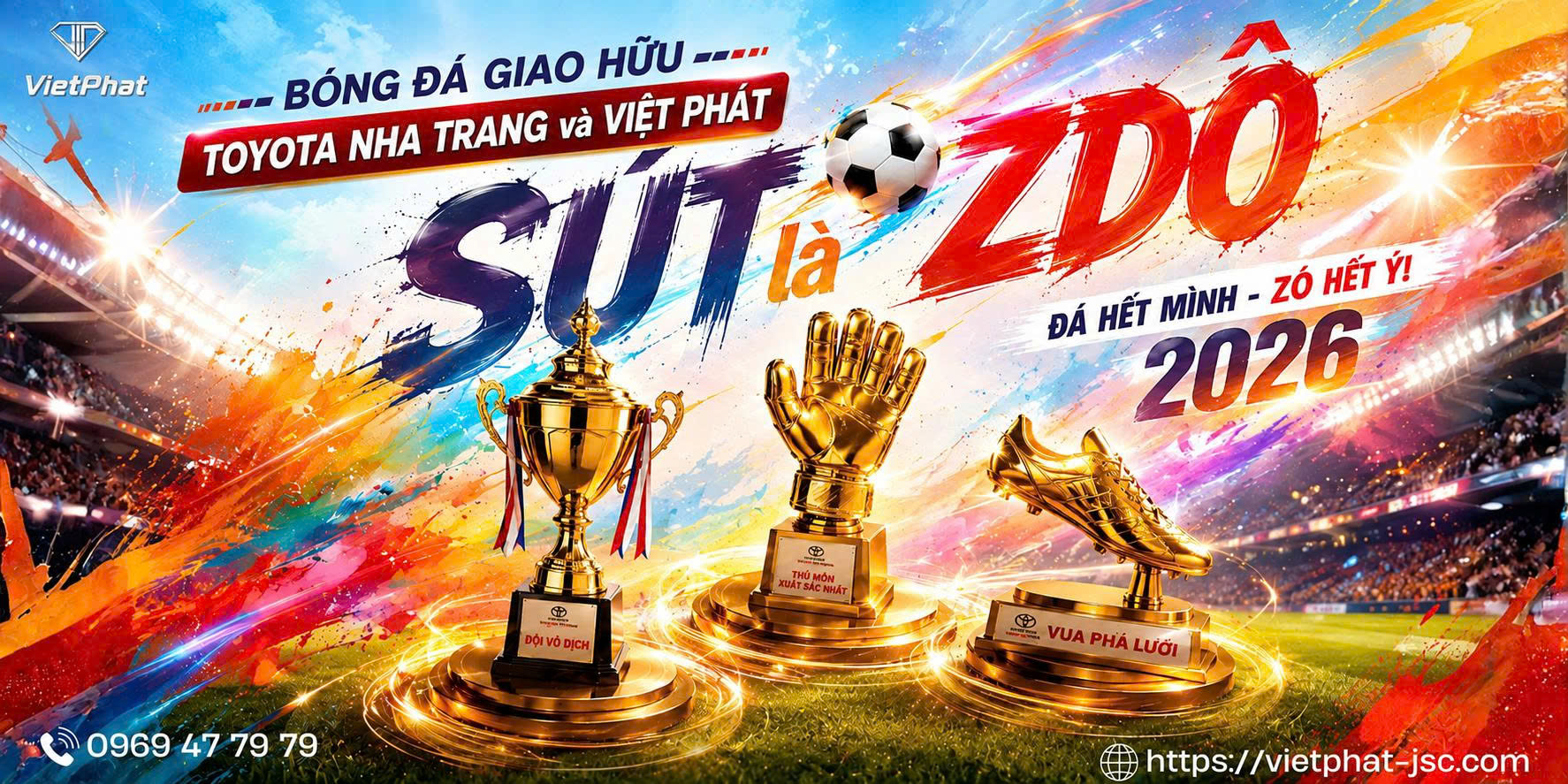 SÚT LÀ ZÔ 2026 – CHÁY CÙNG ĐAM MÊ, GẮN KẾT TÌNH ANH EM!